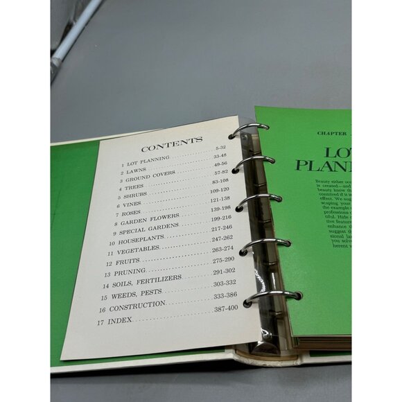 Better Homes & Gardens New Garden Book Roses Trees Lawns Shrubs Hardcover READ - Picture 5 of 6